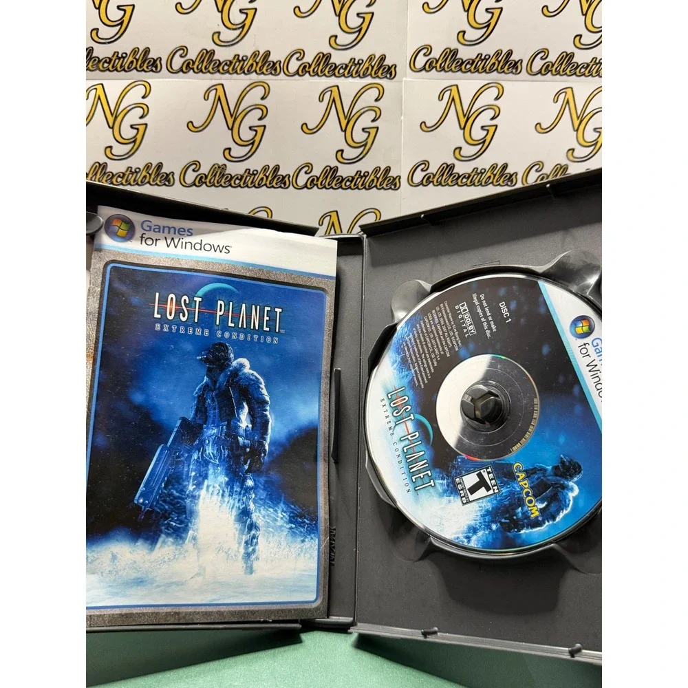 Lost Planet Extreme Condition PC Games for Windows Capcom 2007 Bonus CD Included